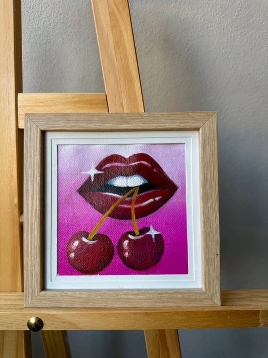 Forever On Your Mind - Original Mini Painting on Canvas