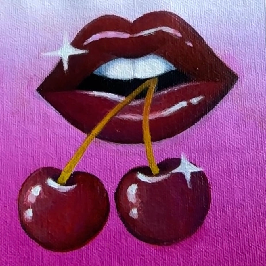 Forever On Your Mind - Original Mini Painting on Canvas